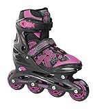 Roces Jokey 3:0 Inline Skates Black-Pink 26