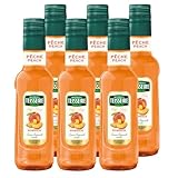 Mathieu Teisseire Getränke-Sirup Pfirsich 0,25L - Cocktails (6er Pack)