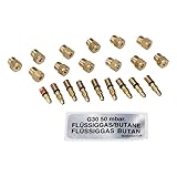 LUTH Premium Profi Parts Düsensatz G30 50mbar kompatibel mit Siemens 00620122 für Gaskochfeld