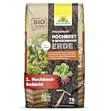 Neudorff NeudoHum Hochbeet & GewächshausErde 75L - Torffreie Bio-Erde für leckeres Gemüse und aromatische Kräuter - schützt vor Trauermücken