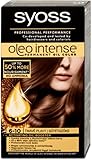 Syoss Oleo Intense Permanent Hair Color – 6-10 Dark Blonde (Ammonia-Free, Oil-Infused, 115 ml Kit)