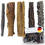 MERVELA Rinderpansen für Hunde | 1.000 Gramm | Qualität aus Deutschland | 100% natürliche Kauartikel | getrockneter Kausnack ohne Zusatzstoffe