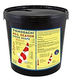 Schwimmfutter Koi Wachstumsfutter Koifutter leicht verdauliches Koi-Fischfutter arktische Rohstoffe Tomodachi All Season 6mm 5kg Eimer