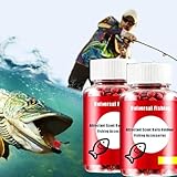 Universal Lockstoff Angeln, Duftköder Outdoor Angeln Zubehör, Karpfen Futter Frisch Und Feucht, Magic Baits Pellets Schnelles Anschließen Für Alle Verschiedene Sorten Süßwasserfische (2 Stücke)