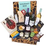 jamon.de Feinkost-Präsentkorb Gourmet mit Wein, Cava & spanischen Delikatessen - Geschenkkorb für Feinschmecker & Freunde der mediterranen Küche