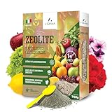 LERAVA® - Zeolith Pulver für Pflanzen - [Natürlicher Pflanzenschutz] - 700g - Stärkt Bodenstruktur, Fördert Pflanzengesundheit- Verbessert Photosynthese & Widerstandsfähigkeit - Zeolith Klinoptilolith