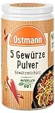 Ostmann Gewürze 5 Gewürze Pulver, 30 g (Verpackungsdesign kann abweichen)