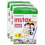 Fuji Instax Mini Film Color Twinpack 7S 8 90 50 Fujifilm 60 Fotos