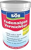 Söll 80599 FadenalgenVernichter mit Aktivsauerstoff 1 kg - hochwirksamer Fadenalgenentferner mit Sofortwirkung vernichtet Fadenalgen im Pflanzenteich Naturteich Schwimmteich Fischteich Koiteich