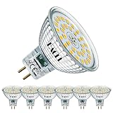 EACLL GU5.3 MR16 LED Birnen 6.5W Ersetzt 60W Halogen Leuchtmittel, Neutralweiß 4000K 700lm, Flimmerfrei AC/DC 12V Strahler, Nicht Dimmbar Reflektor Lampen mit 120° Abstrahlwinkel Spot, 6er-Pack