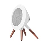 Space Player Energiesparender Heizlüfter mit 1000W PTC Keramikheizdraht zweistufiger Heizleistungsregelung Überhitzungs und Kippschutz geeignet für Schlafzimmer/kleine