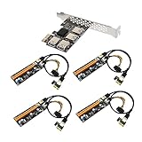 Artibetter 2 Sätze Riser-Karte Adapter Pci-e-Riser Pci-e-Extender Computerversorgung Pci-Express-Extender Pci-Express-Riser Computerzubehör Pci-Riser Abs USB Slot