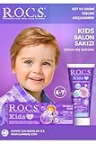 R.O.C.S. Kids (4-7 Jahre) Zahnpasta Bubble Gum- Vegane Zahncreme - mit Fluorid - 500 ppm Fluorid - Schutz vor Karies - Schutz vor Bakterien - Stärkung des Zahnschmelzes
