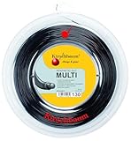 Kirschbaum Bobine 200 M Synthetic Gut Multi 1,30 Mm Noir, Schwarz