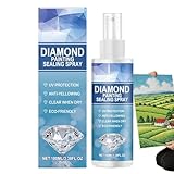 Diamantmalerei-Versiegelungsspray, Mit Schnell Reinigendem Trockenversiegelungsmittel, 100 Ml, Versiegelung Von Diamantgemälden, Farbversiegelung, Trocknet Transparent Und UV-beständig, Für Kunstharz-