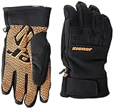 Ziener Erwachsene Ski-Handschuhe/Wintersport Wasserdicht Atmungsaktiv GARIM AS, orange spice, 8