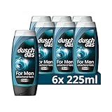 Duschdas Duschgel For Men Duschbad mit Fresh-Energy-Duftformel sorgt für eine erfrischende Dusche 6x 225 ml