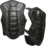 PROANTI Kinder Rückenprotektor Ski Snowboard Rücken Protektor Motocross Quad BMX Reiten (M)