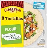 Old El Paso Weizen Tortillas – Mexikanische Wraps aus Weizen – 1 x 326 g