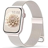Ersatzarmband Kompatibel mit Apple Watch Armband 40mm 38mm 41mm 42mm 44mm 45mm 46mm 49mm Damen Herren Einstellbar Magnetisch Metall Edelstahl Armbänder für iWatch SE Ultra Series10 9 8 7 6 5 4 3 2 1