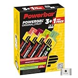 PowerBar Promo | PowerGel Original Mixbox | High Carb Energie Gel | Vegan | Ausdauersport | 200mg Natrium | 2:1 Glukose und Fruktosequellen