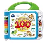 VTech Mein erstes illustriertes Buch - Le Mie Prime 100 Worte, zweisprachiges Buch für Kinder, sensorisches Buch in Italienisch und Englisch, Babybuch mit 3 Modi, Batterien im Lieferumfang enthalten,