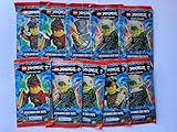 Lego 10x Booster Pack Ninjago Geheimnis der Tiefe 50 Karten Blue Ocean - verpackt in Lego Tüte