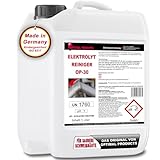 Optimal Products Elektrolytreiniger OP-30 I Zum Edelstahl beizen I Abbeizer für Lack Metall I Nach WIG MIG TIG Schweißen I Edelstahl Politur I 5L
