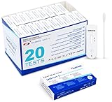 Adeste – NEU 20 x 1er Corona Schnelltest für Zuhause COVID 19 Antigen Rapid Test Swab Selbsttest. Geprüft für alle Varianten. Sensibilität 100% bei hoher Viruslast. Hergestellt im Oktober 2023