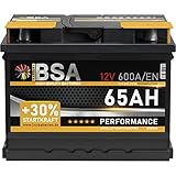 Autobatterie 65Ah Starterbatterie ersetzt 60Ah 61Ah 63Ah 62Ah 64Ah Batterie