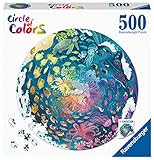 Ravensburger Puzzle 17170 Circle of Colors - Ocean & Submarine 500 Teile Puzzle, Puzzle mit Meeres-Motiv