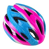 Helm für Kinder – Skate-Helm für Kinder, verstellbar, schützend, belüftet, leicht, für Rollerblading, Snowboarden, mehrfarbig