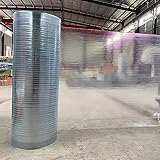 Polycarbonat-Dachbahnen für Gewächshaus, Überdachung, Carport, UV-beständig, regenfest, leicht zu schneiden, 0,8 x 4 m