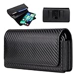 Dual Phone Holster 2 Handytasche Gürtelclip Hülle für Samsung Galaxy S25 Ultra S24 Ultra S23 Ultra S22 Plus Note 20 A36 A16 A15 A13/ iPhone 16 15 14 Pro Max/Moto G Play G Stylus 5G 2024 OnePlus 13