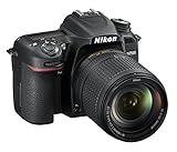 Nikon D7500 Digitale Spiegelreflexkamera mit Objektiv AF-S DX Nikkor 18-140 mm f/3.5-5.6G ED VR, 20,9 Megapixel, WLAN, Bluetooth, SD 8 GB 300 x Premium Lexar, Schwarz