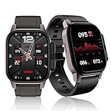 OBA Smartwatch 4G LTE Smart Watch Gesundheitsüberwachung, Cardio, Gehäuse 49 mm, Sauerstoff O2, Fitness, integriertes GPS, IP67, Kamera, OMOLED-Display, Akku 1000 Ah, kompatibel mit Android und iOS