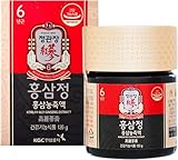 JungKwanJang Koreanischer 6 Jahre Roter Panax Ginseng Reiner Extrakt 100% 120g (40 Tage) - reduziert Müdigkeit & stärkt das Immunsystem | in Südkorea Angebaut, Produziert, Laborgeprüft (120 Gramm)