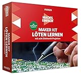 FRANZIS 67122 - Mach's einfach - Maker Kit Löten lernen, empfohlen ab 14 Jahren