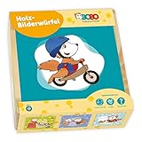 Trötsch Bobo Siebenschläfer Bilderwürfel Puzzle: in praktischer Schiebebox als Reisespiel geeignet
