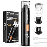 IREDOON Profi Krallenschleifer für Hunde 3-Gang Mit 4 LED-Leuchten – Neuester Krallenschleifer Mit Leistungsanzeige für Haustiere, Superleise, Wiederaufladbare für Große, Mittelgroße und Kleine Hunde