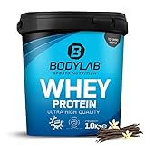 Bodylab24 Whey Protein Pulver, Bourbon Vanille, 1kg