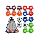 Ersatzbälle für Tischfußball, offizielles Tischspiel, offizielles Tischspiel, offizielle kleine Fußbälle, Kickerbälle, 32 mm, 18 Stück