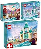 Lego Disney 3er Set: 43204 Annas und Olafs Spielspaß im Schloss, 43199 Elsas Schlosshof & 43198 Annas Schlosshof