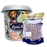 Lyra Pet® 5 kg Artemia Würfel getrocknet in 30 L Tonne | Gefriergetrocknetes Futter aus Salinenkrebsen | Reich an Proteinen, Fetten & Ballaststoffen | Natürliche Nahrung für Zierfische & Reptilien