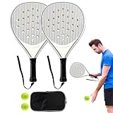 Tennisschläger-Set – optimierte Luftstromlöcher, leichte und praktische Halterungen für bequeme Ausrüstung für Erwachsene, Reisen, P