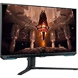 Samsung Odyssey G70B Gaming Monitor LS28BG700EP, 28 Zoll, IPS-Panel, UHD-Auflösung, FreeSync Premium Pro, G-Sync kompatibel, 1 ms Reaktionszeit, Bildwiederholrate 144 Hz, Schwarz