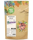 Wholefood Earth Getrocknete Pfirsichhälften - GMO frei - natürlich - vegan - Milchfrei - ohne Zuckerzusatz - 1 kg