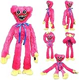 Missy Kuscheltiere 40cm Rosa Huggy Plush Hagi Wagi Stofftier Playtime Plüschtier Cute Anime Monster Poppy Kuscheltier Wuggy Stuffed Animals Kissy Plushie Toy Flauschig Geschenk für Kinder