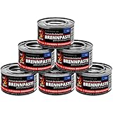 6x Eversmoke Sicherheits Premium Bio Brennpaste Brenngel Chafing Dish Speisenwärmer (6 Dosen je 200g)