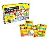 Noris 606013595 Quiz - Quizspiel mit 3300 Fragen und Wahlmöglichkeiten, für 1 - 6 Spieler, ideal für Zuhause oder auf Reisen, für Kinder ab 4 Jahren